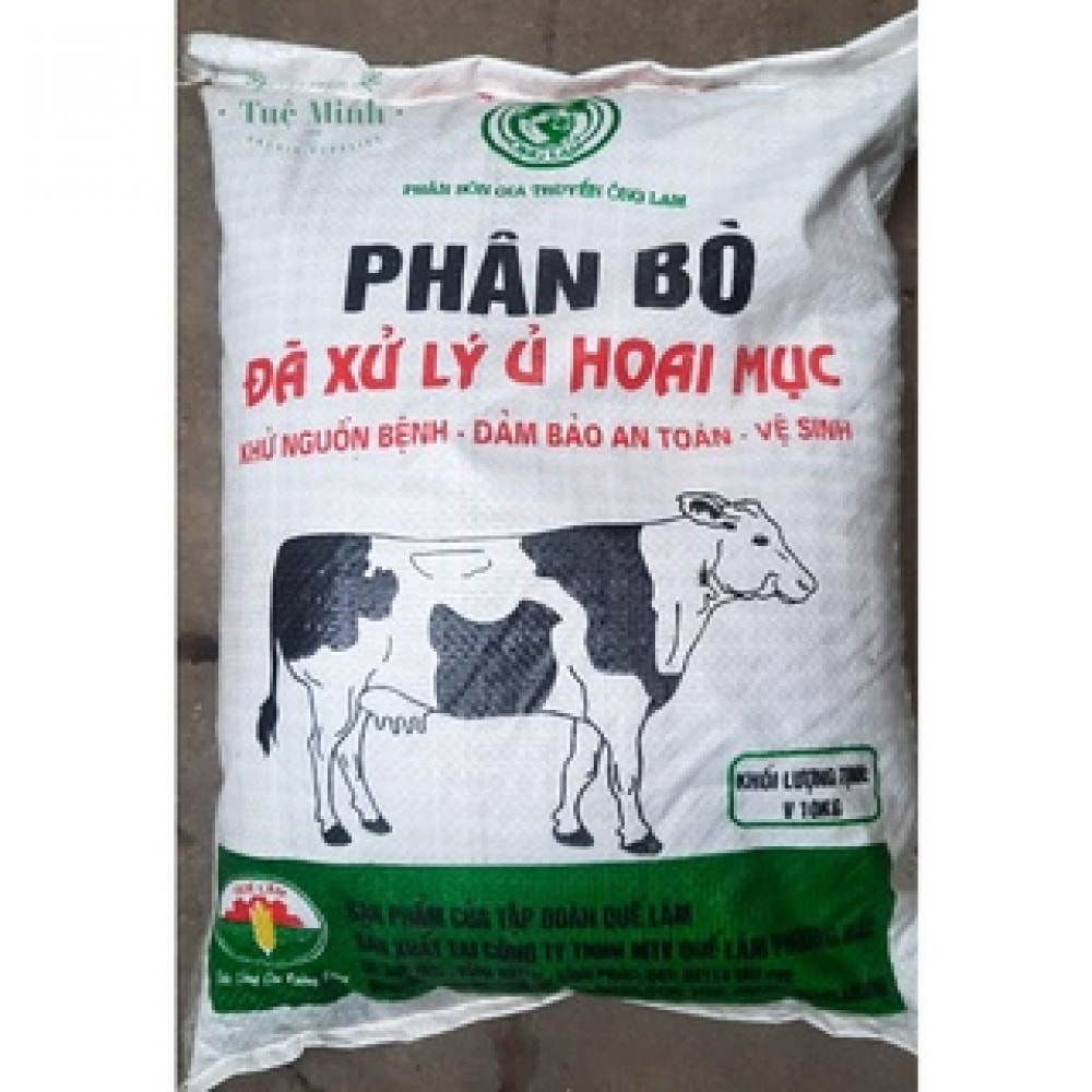 Phân Bò Hữu Cơ Đã Qua Xử Lý