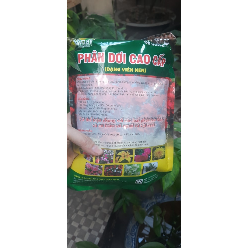 Phân Dơi Nguyên Chất Dạng Viên Gói 700g