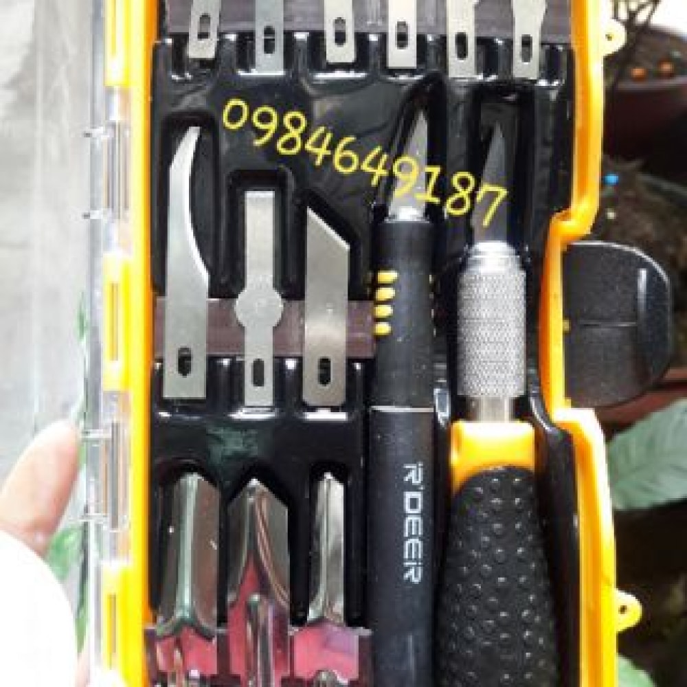 Bộ Dao Chiết Ghép Cành 14 Lưỡi C -Mart