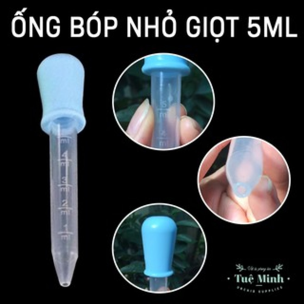 Dụng Cụ Đong Nhựa Có Vạch Chia Định Lượng 5ml